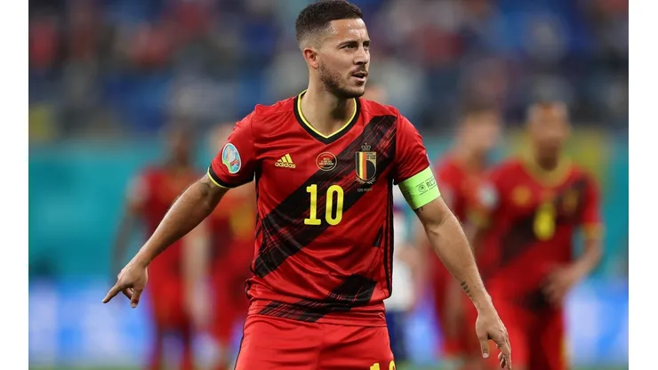 Eden Hazard, capitán de Bélgica.