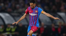 Busquets en juego con Barcelona.