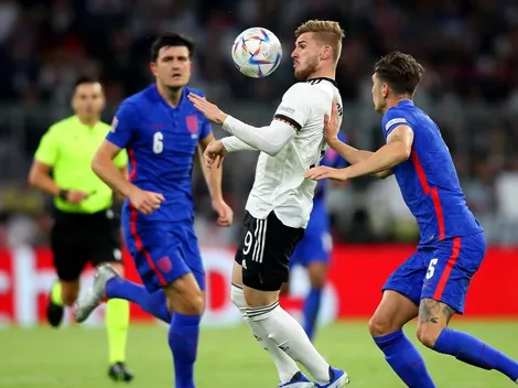 Inglaterra reaccionó en el cierre y le sacó un empate a Alemania