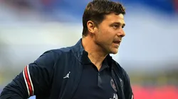 Mauricio Pochettino en dirección con PSG.