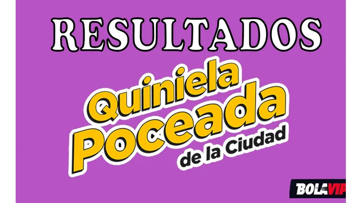 Quiniela Poceada de la Ciudad de HOY