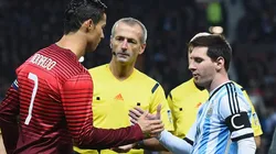 Cristiano Ronaldo y Lionel Messi, los máximos goleadores de la actualidad a nivel selecciones.