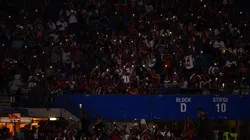 Estadio de Viena sin luz por apagón.