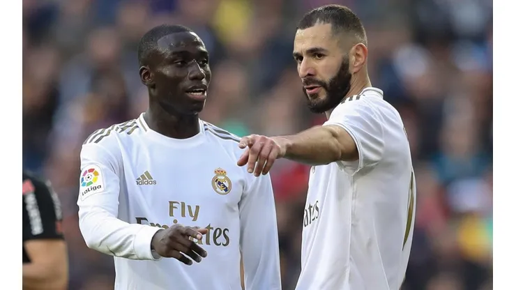 Ferland Mendy y Karim Benzema, algunos de los jugadores franceses que están en Real Madrid.
