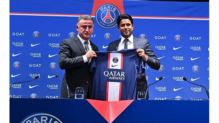 Christophe Galtier fue presentado como nuevo entrenador de PSG