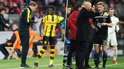 Dembélé con Tuchel y ten Hag con de Jong.