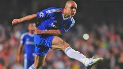 Alex en acción con Chelsea.