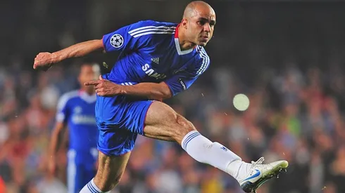 Alex en acción con Chelsea.