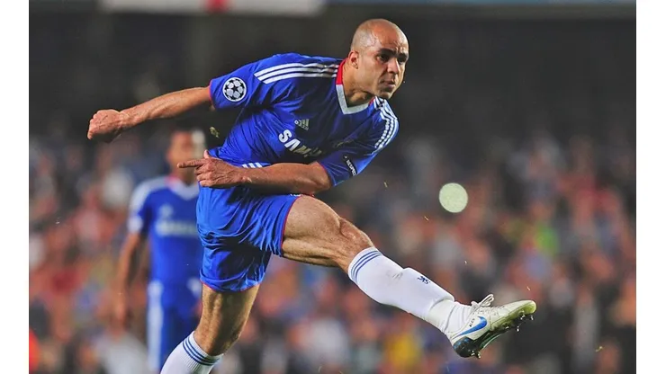 Alex en acción con Chelsea.
