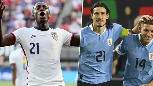 Estados Unidos vs Uruguay.
