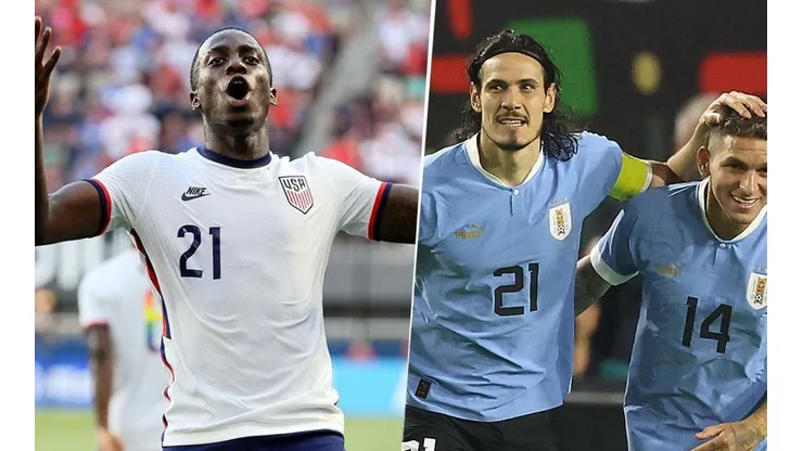 Estados Unidos vs Uruguay.