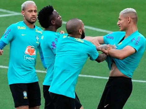 Tensión en Brasil: pelea entre Richarlison y Vinicius en los entrenamientos