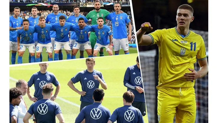 Selecciones europeas en acción.