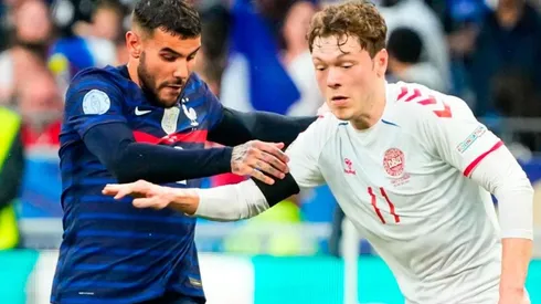 Francia y Dinamarca en acción.