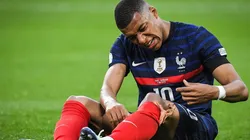 Mbappé se lesionó