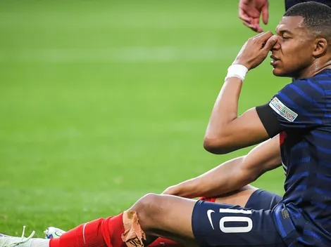La lesión de Mbappé tiene un primer reporte oficial