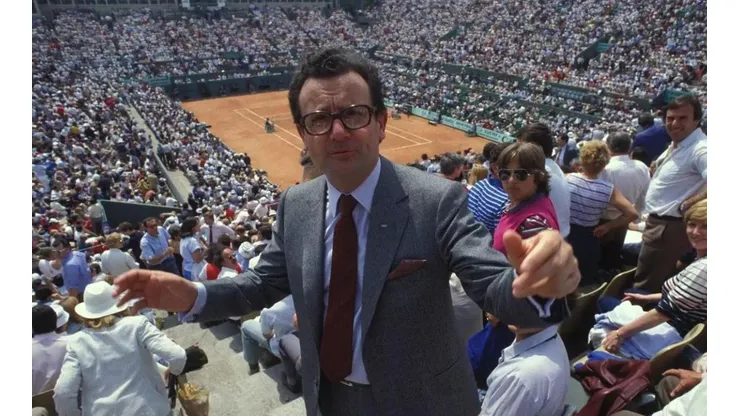 Chatrier, emblema del tenis francés