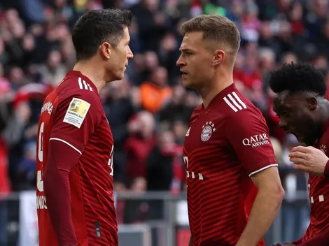 Kimmich habló de la situación de Lewandowski