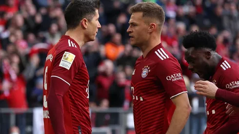 Kimmich y Lewandowski