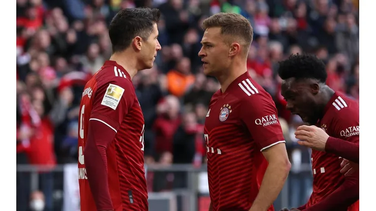 Kimmich y Lewandowski
