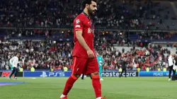 Mohamed Salah tras la final de París.