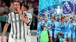 Juventus buscará en Manchester City al reemplazo de Chiellini