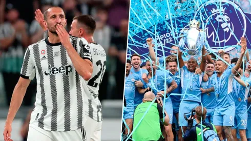 Juventus buscará en Manchester City al reemplazo de Chiellini