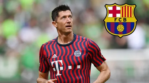 Robert Lewandowski, objetivo del Barcelona.