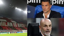 AC Milan, Paolo Maldini y Stefano Pioli.