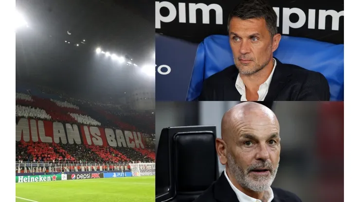 AC Milan, Paolo Maldini y Stefano Pioli.
