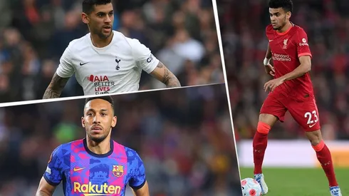 Romero, Aubameyang y Díaz.