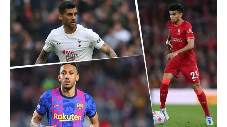Romero, Aubameyang y Díaz.