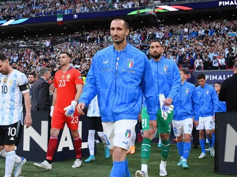 Giorgio Chiellini jugó su último partido con la Selección Italiana