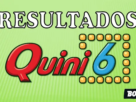 RESULTADOS ACÁ | Quini 6 del miércoles 1 de junio | Números ganadores del sorteo de la Lotería de Santa Fe