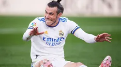 Bale en partido con Real Madrid.