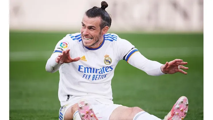 Bale en partido con Real Madrid.