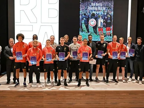 Los seis jugadores activos de Bélgica que recibieron licencia de entrenador