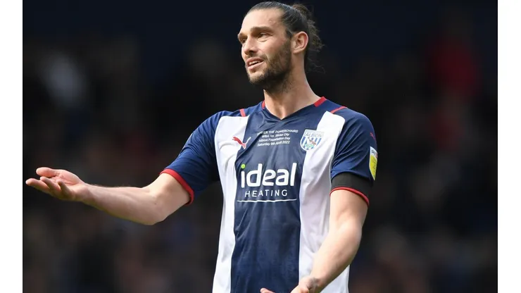 Andy Carroll, delantero inglés.