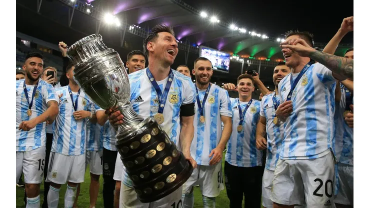 La Copa América en el Maracaná.