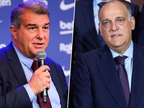 La contundente respuesta de Laporta al presidente de LaLiga: "Es inadmisible"
