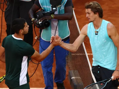 Carlos Alcaraz vs. Alexander Zverev por Roland Garros: día, hora y canal de TV para ver el partido EN VIVO y EN DIRECTO