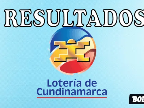 Lotería de Cundinamarca | Resultados finales y secos completos del último Sorteo No. 4596 en Colombia