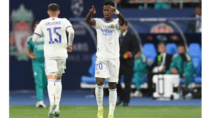 Vinícius le dio la ventaja a Real Madrid.