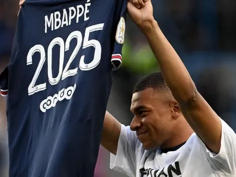 Los hinchas de Real Madrid se acordaron de Mbappé en la previa de la final