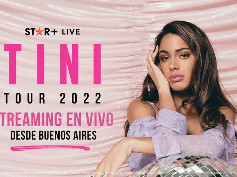 ◉ Tini Tour 2022: hora y streaming ONLINE para ver el show EN VIVO