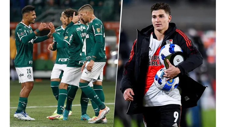 Palmeiras y Julián Álvarez, marcaron historia en Libertadores