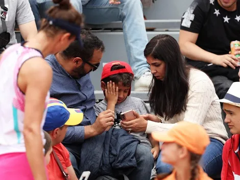 El enojo y la rabia de una tenista casi lastima a un niño en Roland Garros