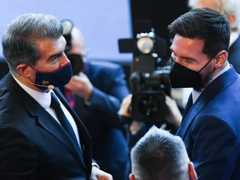 Messi, harto de Laporta