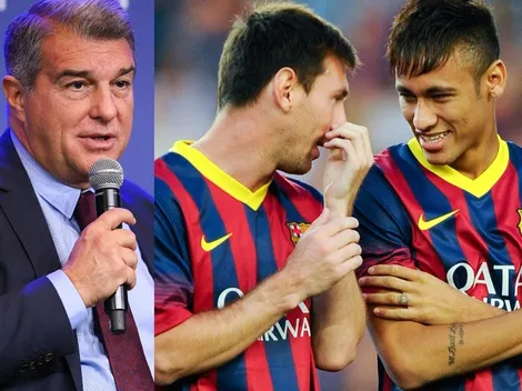 Laporta se pronuncia sobre un posible regreso de Neymar y Lionel Messi