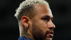 Neymar en un encuentro de la Champions League con PSG.